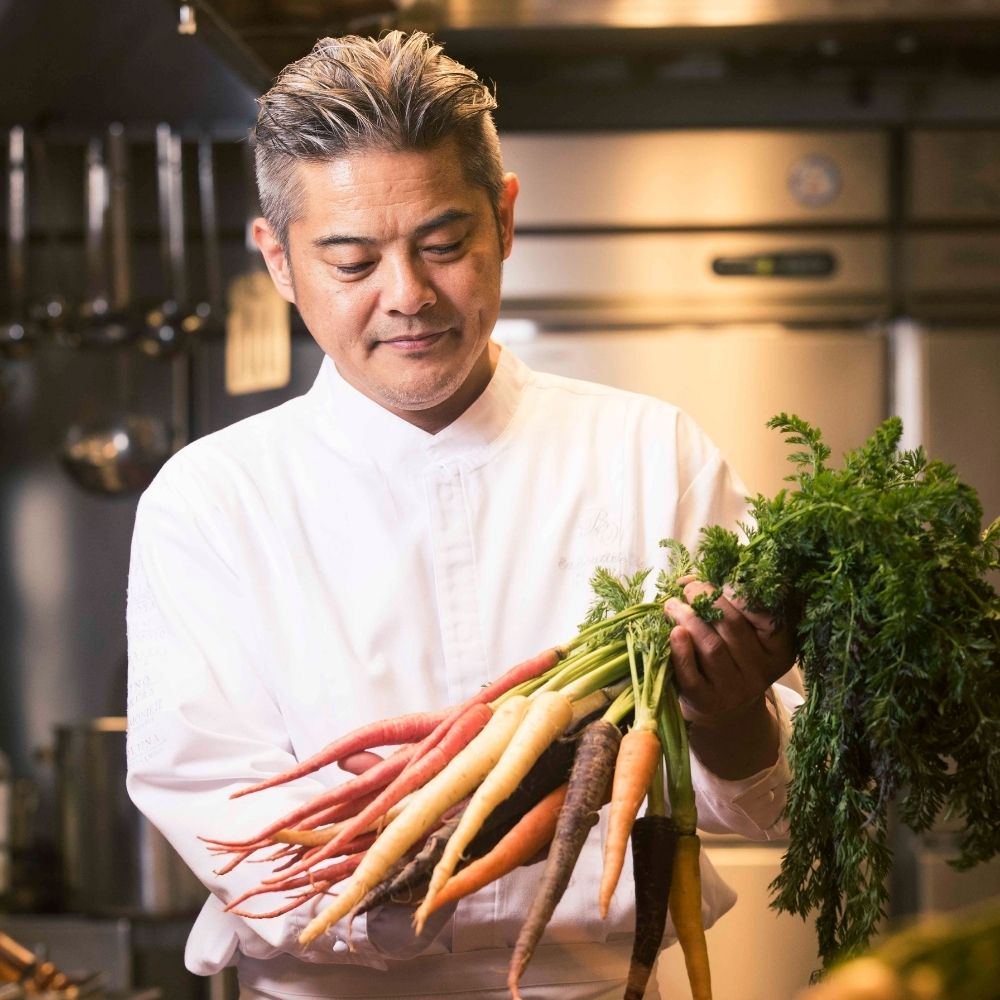 毎朝仕入れる大和野菜